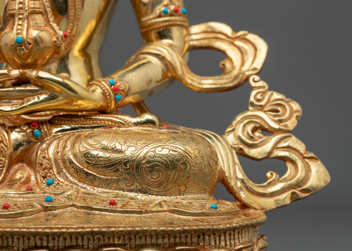Amitayus Nectar Vase Buddha Statue | Buddha of Longevity and Wisdom