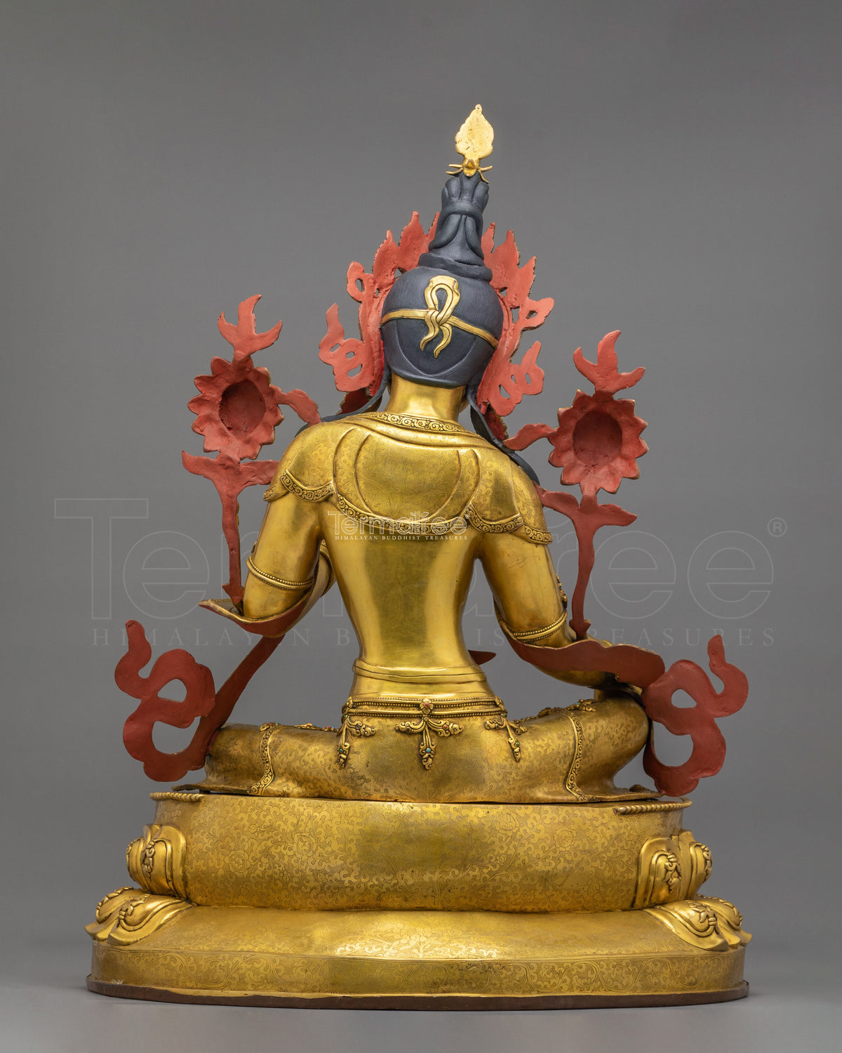 Mother of Liberation Green Tara Artwork:  Buddhist Sacred Decor