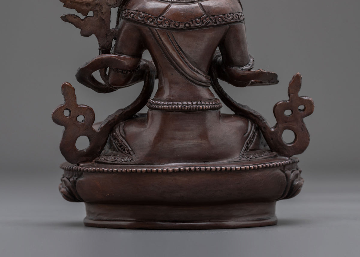 Sacred Manjushri Sculpture | Tibetan Buddhist Bodhisattva of Wisdom