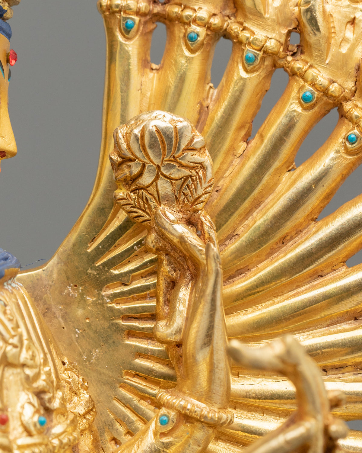 1000 Armed Avalokiteshvara Buddhist Statue | Bodhisattva of Boundless Compassion