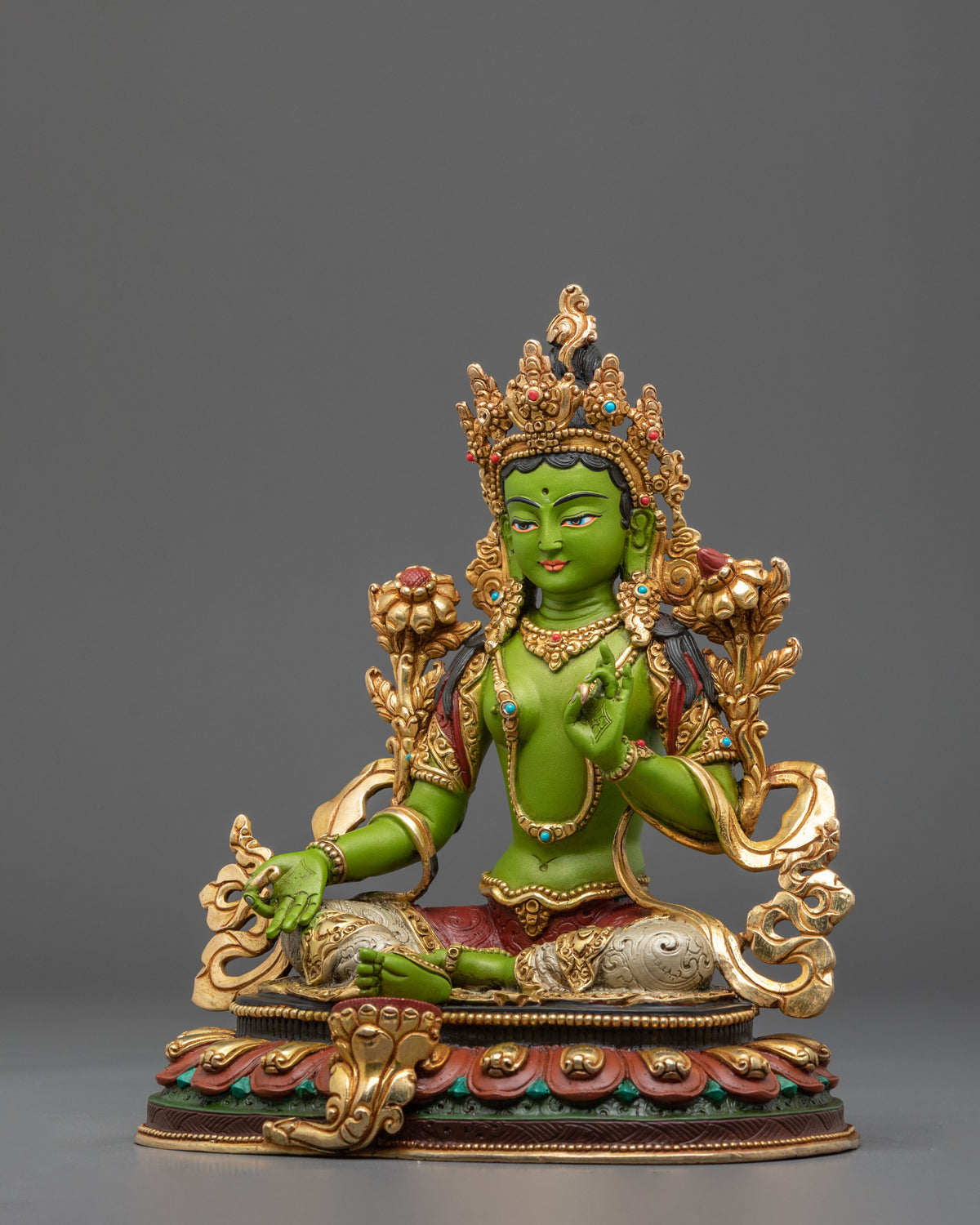 Sacred Green Tara Statue | A Symbol of Compassionate Action