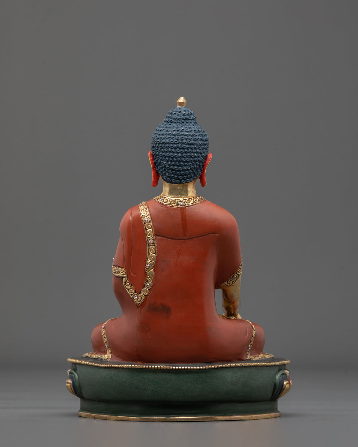 Shakyamuni Buddha 24K Gold Coated Figurine