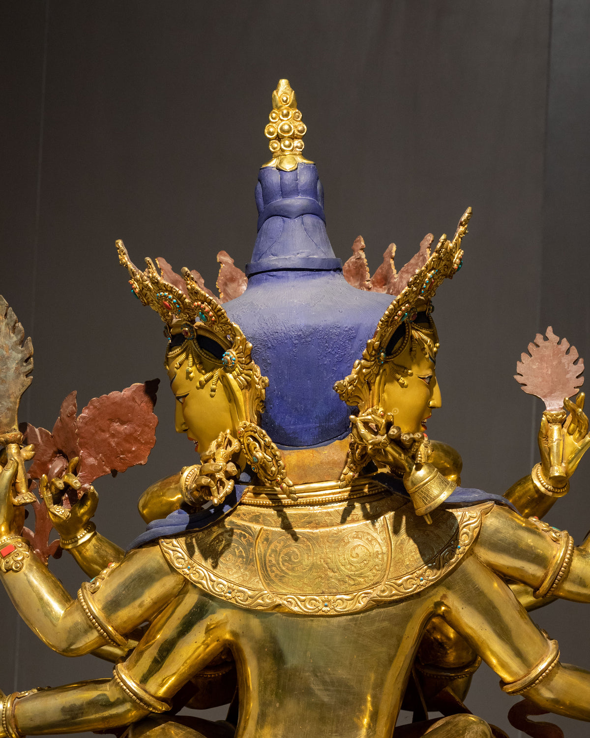 Handmade Guhyasamaja Sculpture | Akshobhyavajra Secret Assembly Deity