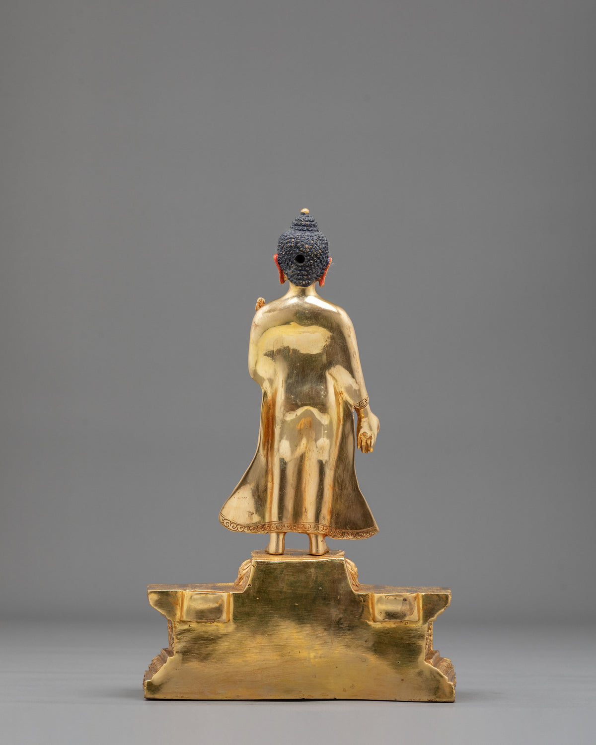 Dipankara Buddha Golden Sculpture | Sacred Meditation Statue