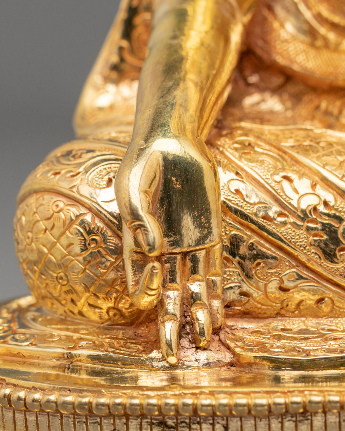 Shakyamuni Buddha Master Set | 24K Gold Gilded Figures
