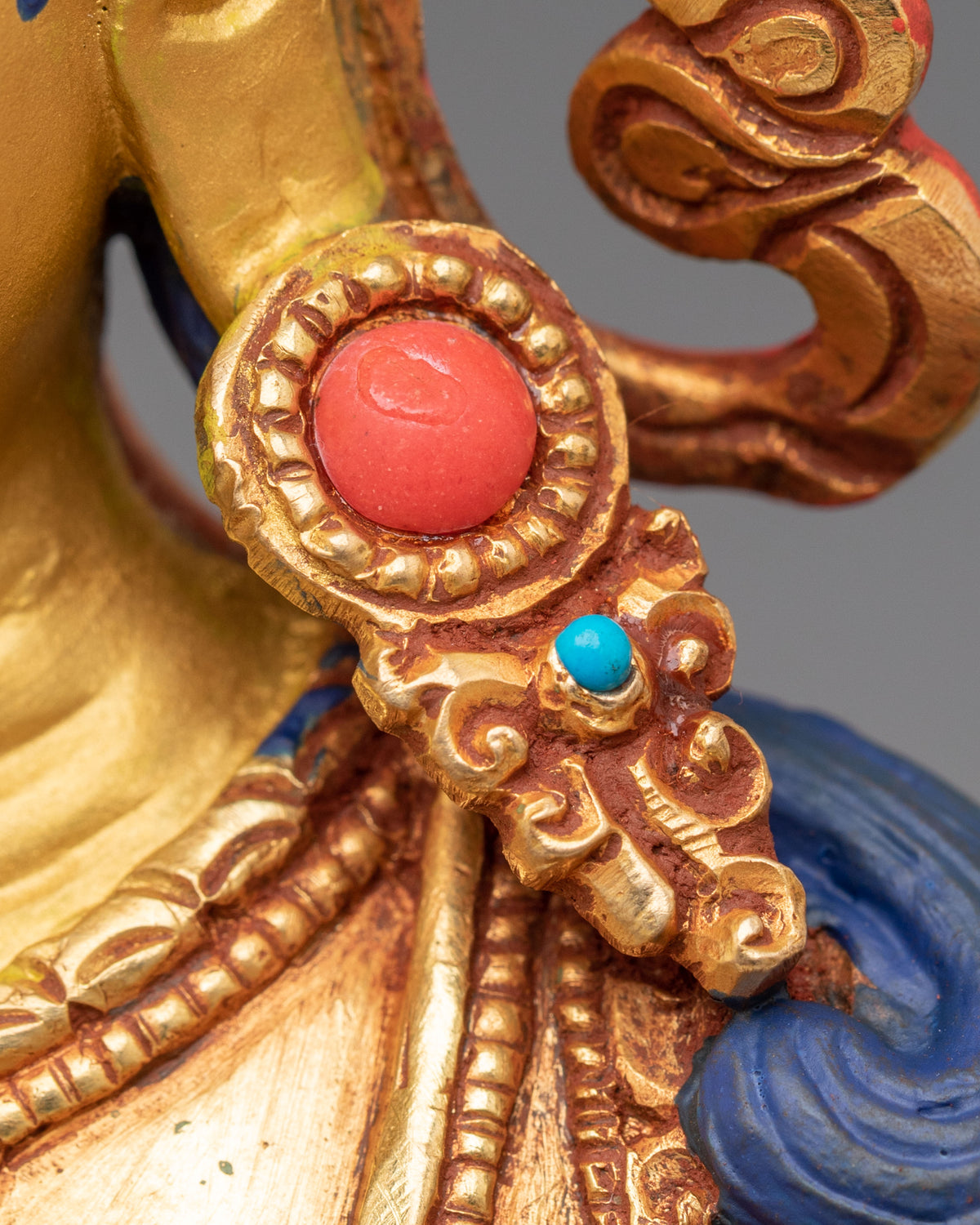 Goddess White Tara Hand Carved Statue | Goddess White Tara Hand Carved Statue