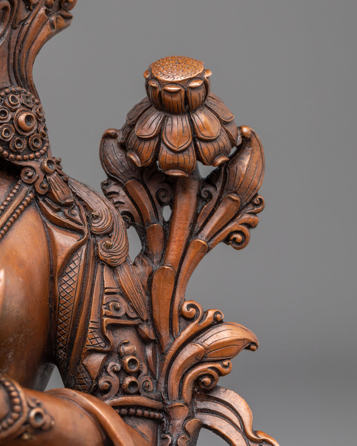 Green Tara Traditional Sculpture | Himalayan Sacred Artwork