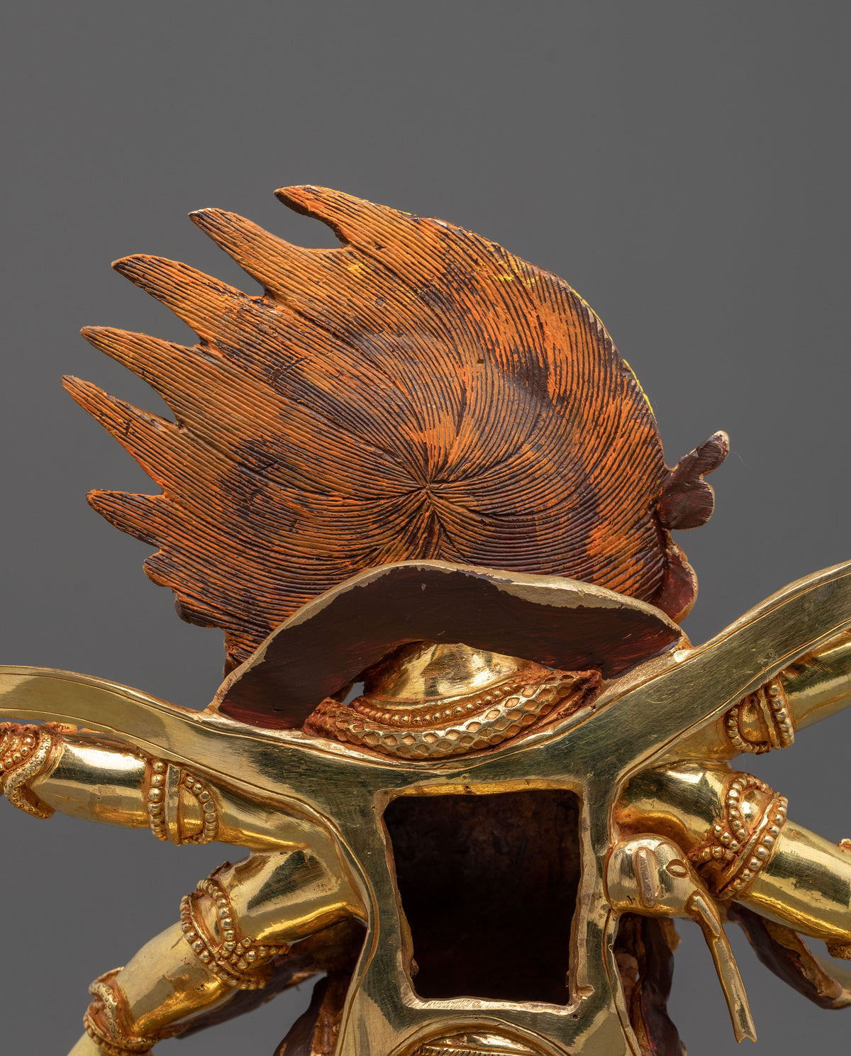 Six-Armed Mahakala Statue | Fierce Guardian of the Dharma