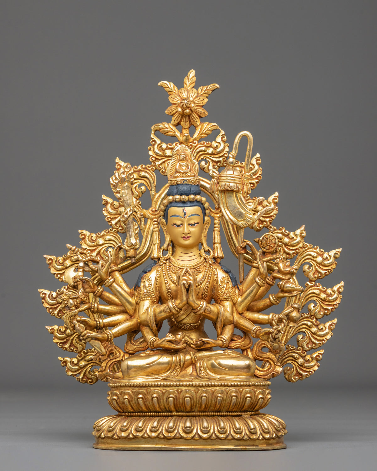 Goddess Cundi Sculpture | Sacred Buddhist Home Decor