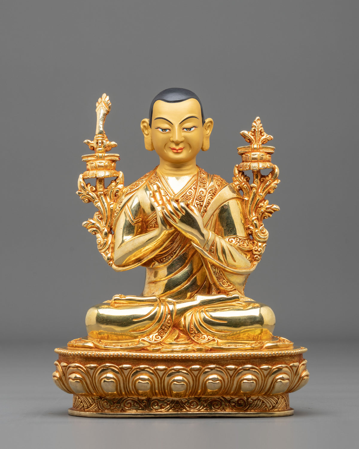 Buddhist Master Tsongkhapa Statue | Founder of the Gelug Tradition