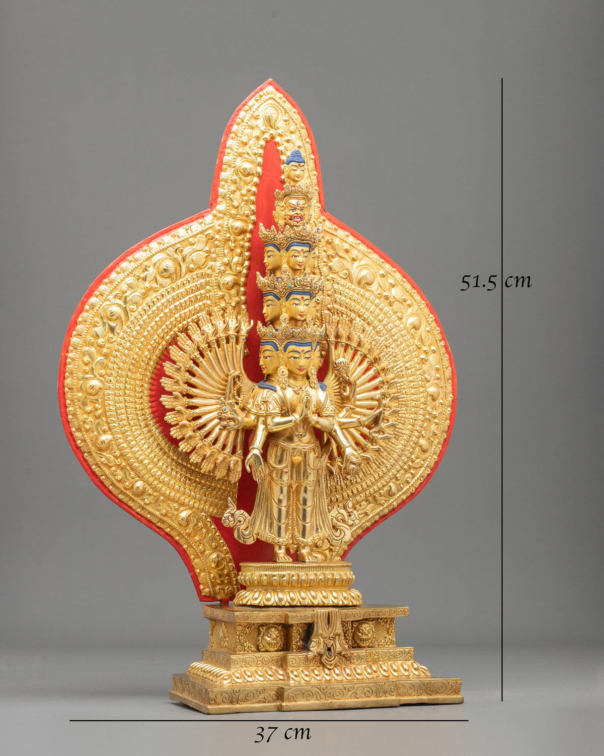 1000 Armed Avalokiteshvara Buddhist Statue | Bodhisattva of Boundless Compassion