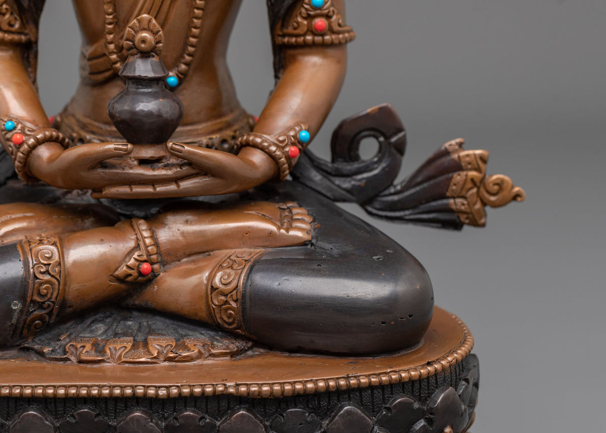 Amitayus Immortal Life Buddha Statue | Buddhist Deity of Long Life
