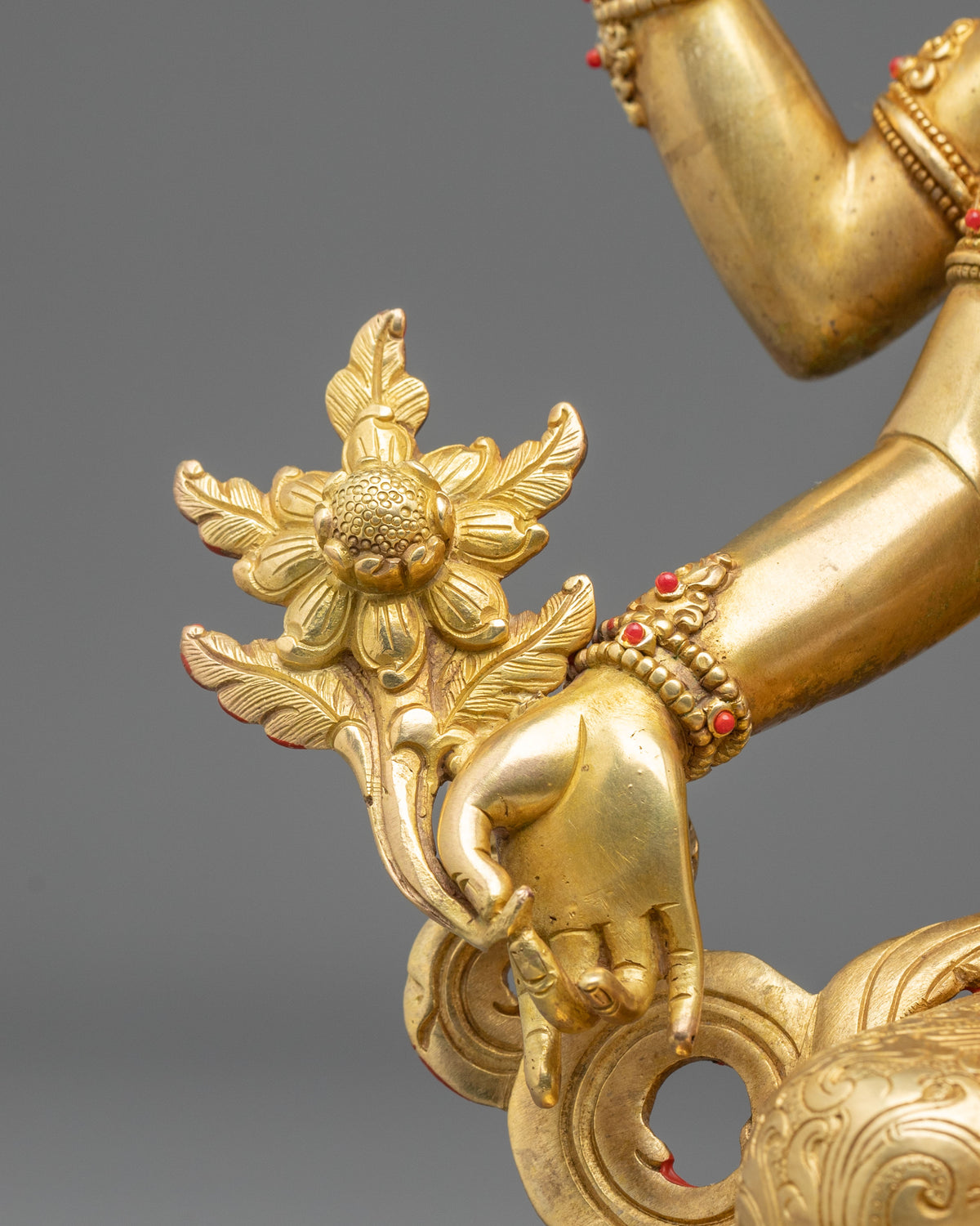Guhyasamaja Handcrafted Statue with 24K Gold Gilding