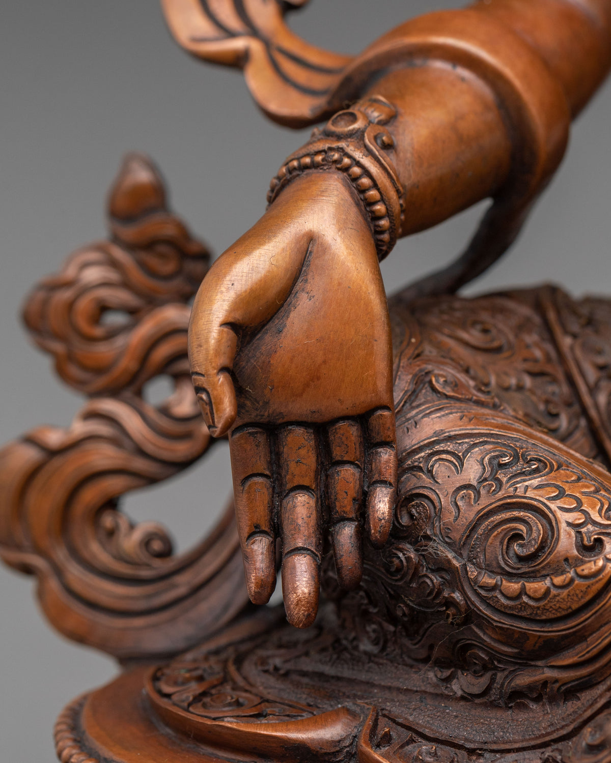 Green Tara Traditional Sculpture | Himalayan Sacred Artwork