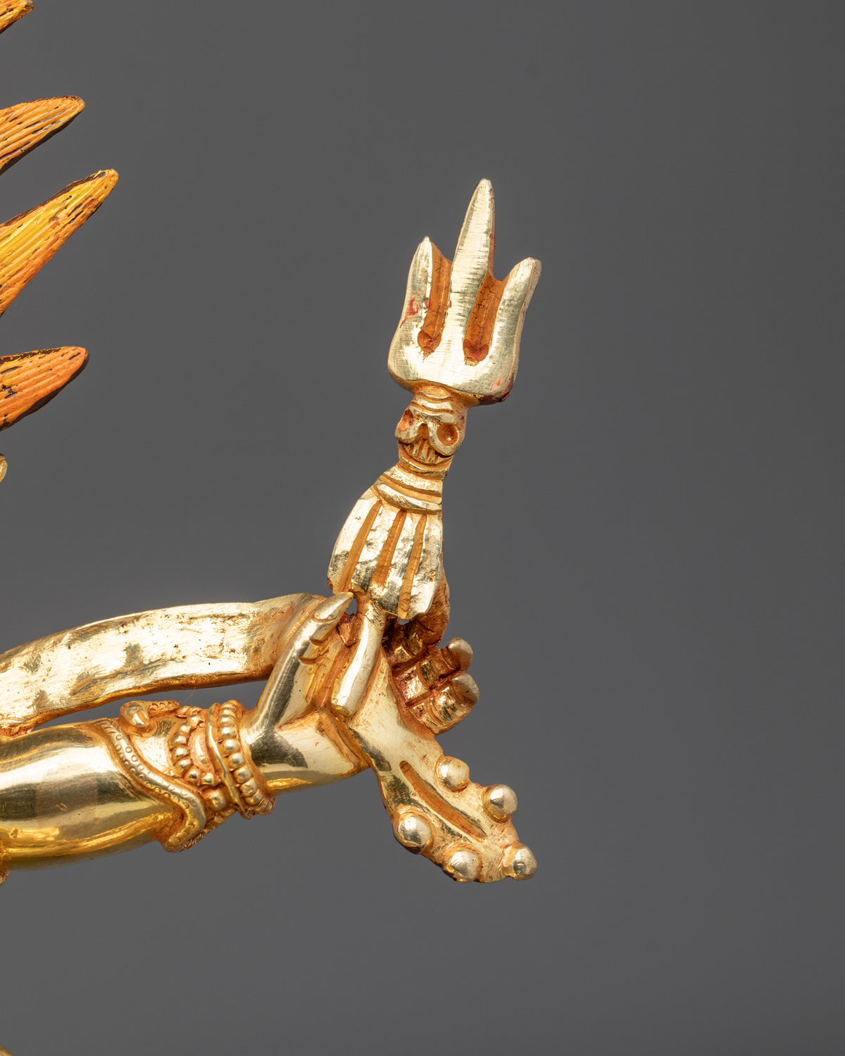 Six-Armed Mahakala Statue | Fierce Guardian of the Dharma
