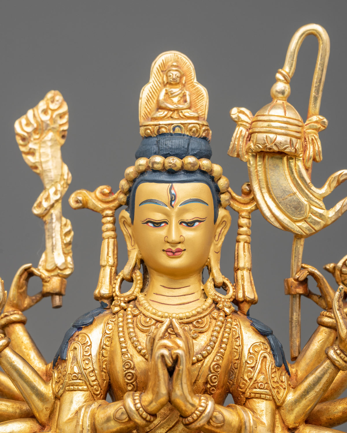 Goddess Cundi Sculpture | Sacred Buddhist Home Decor