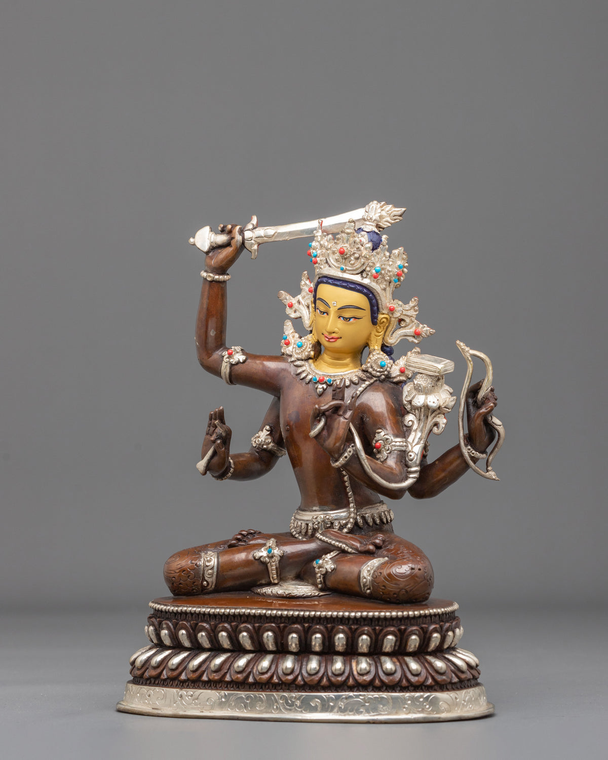 Maha Manjushri Statue | Guardian of Supreme Wisdom and Clear Insight