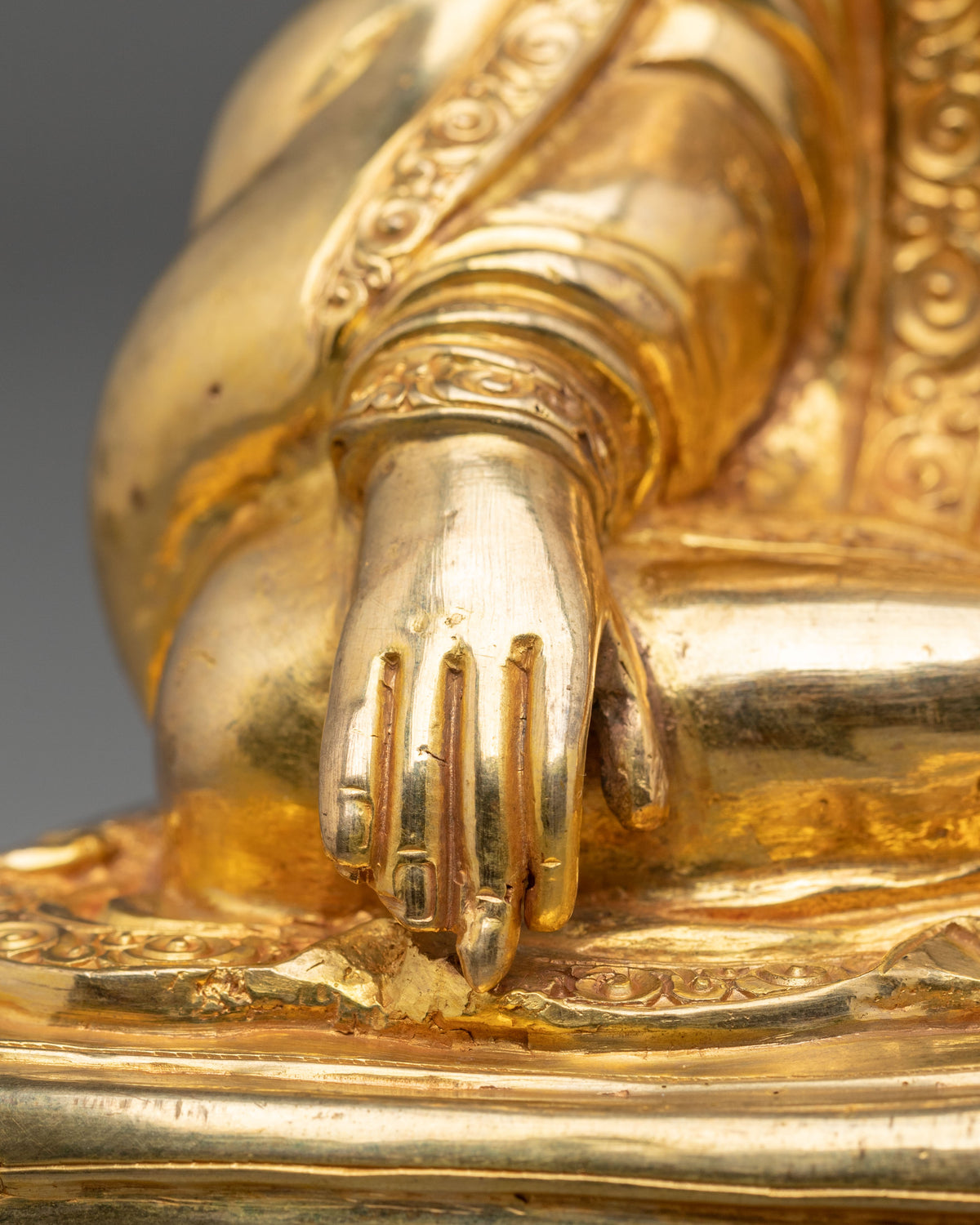Marpha Kagyu Lineage Master Statue | Tibetan Buddhist Artwork