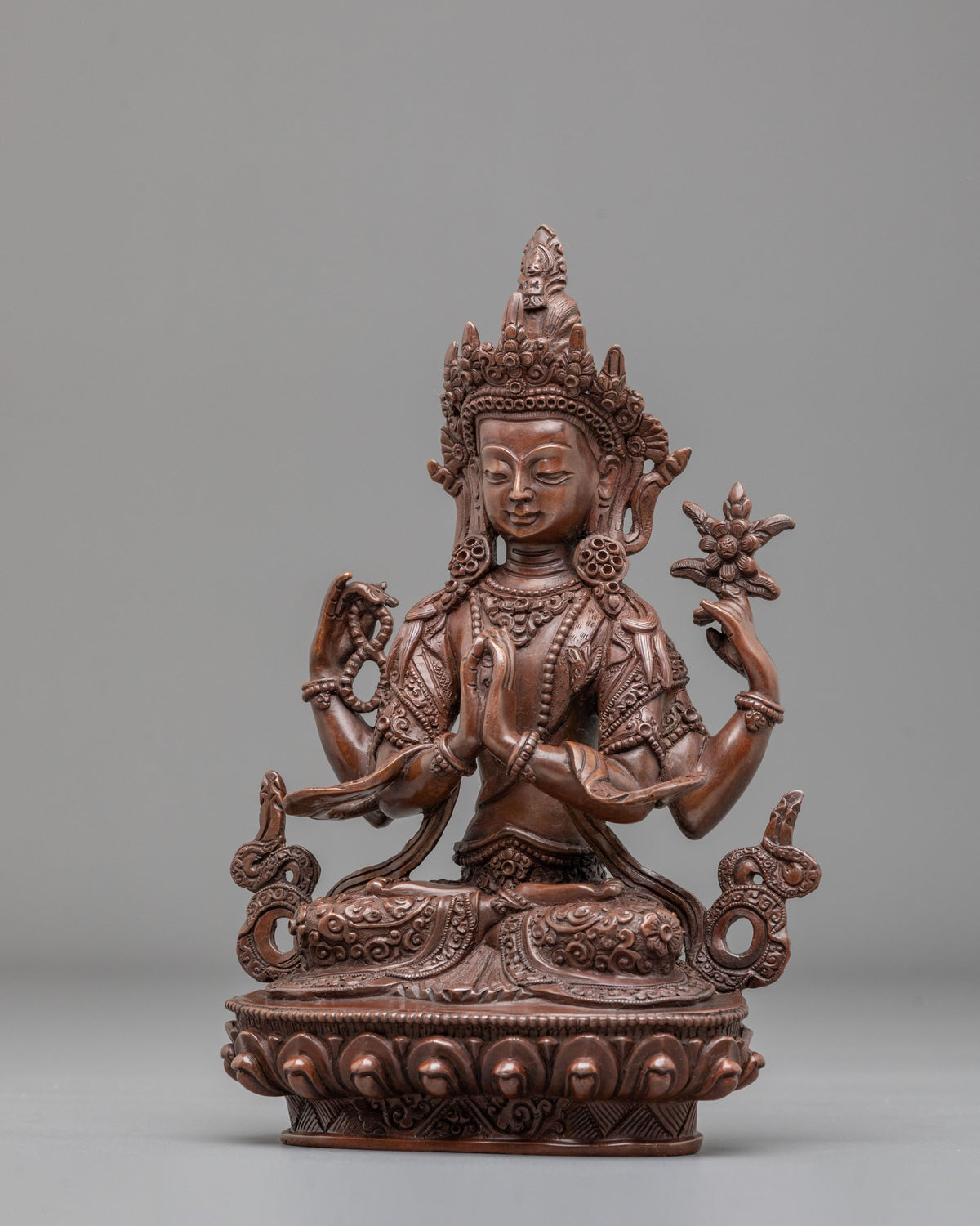 Chenrezig Merciful Guardian Statue | Symbol of Infinite Compassion and Protection