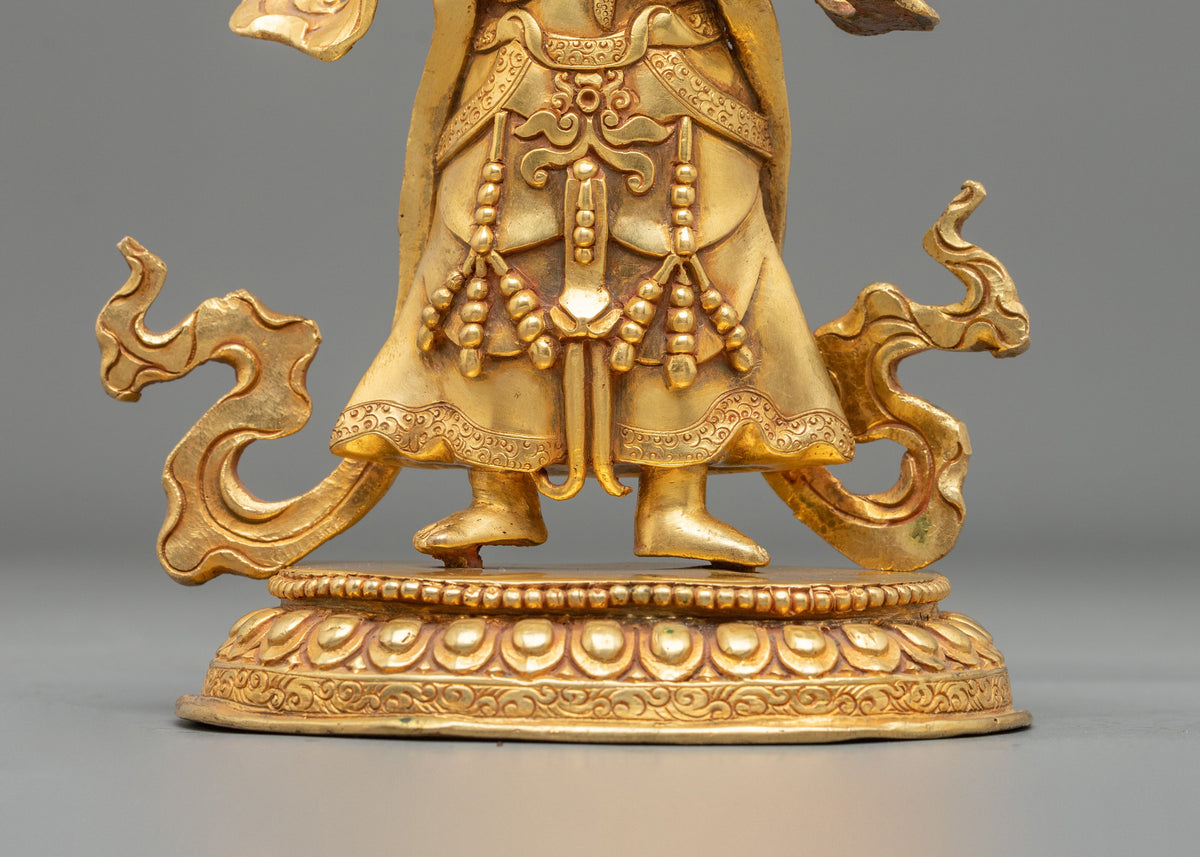 Wrathful Protector Mahakala Statue | Guardian Figurine