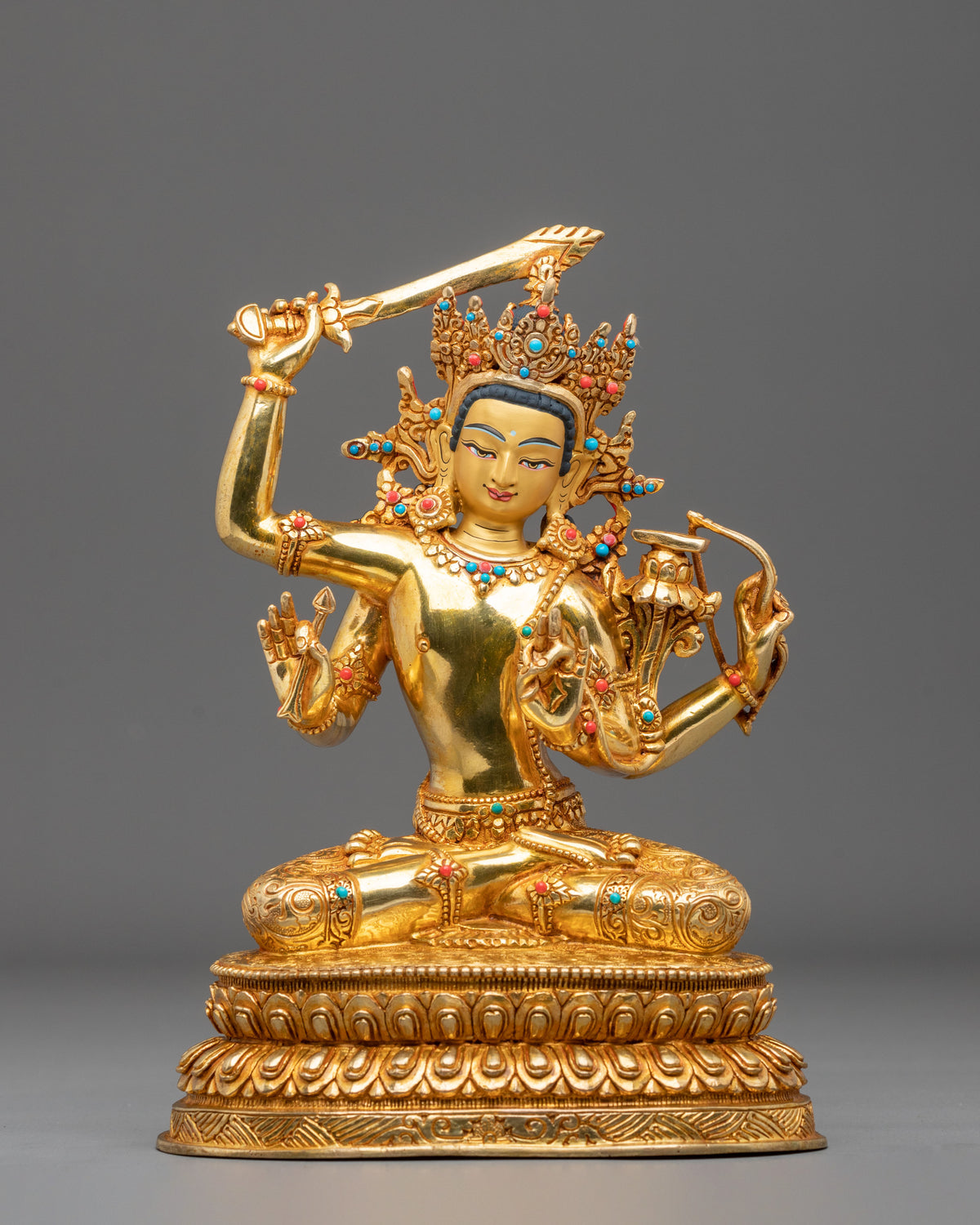 Maha Manjushri Figurine