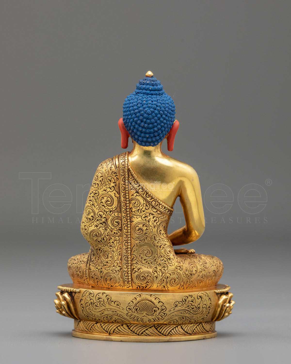 Amitabha Buddha 14cm Tall Sculpture | Buddhist Altar Decor