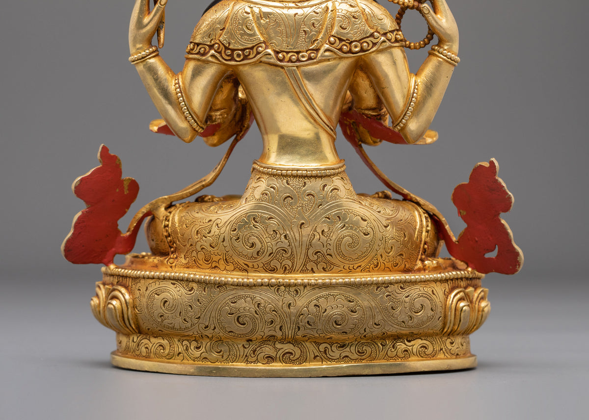 Chenrezig Buddhist Altar Statue | Bodhisattva of Great Compassion and Mercy