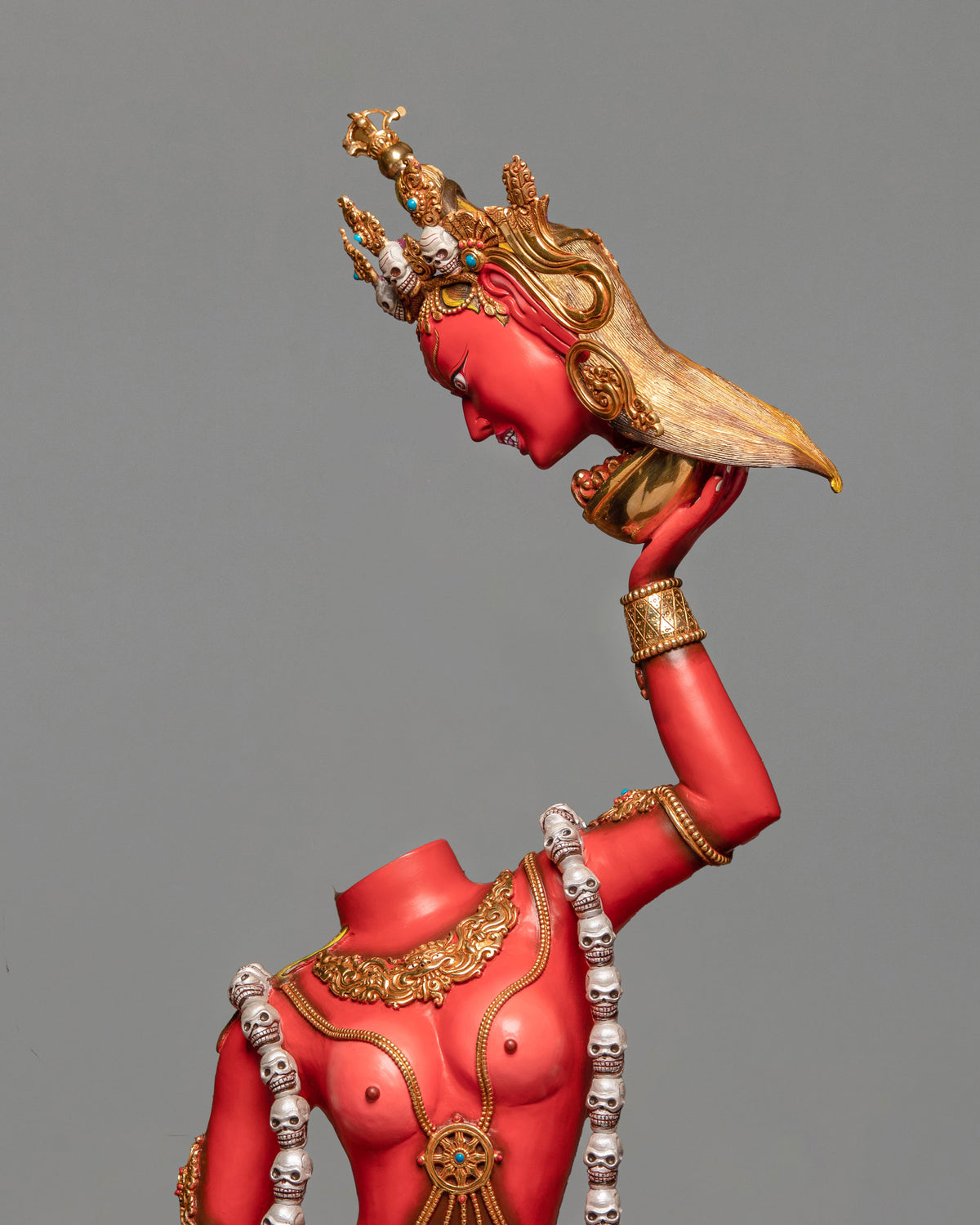 Chinnamunda Vajrayogini Handcrafted Statue | Self-Decapitated Form of Vajrayogini