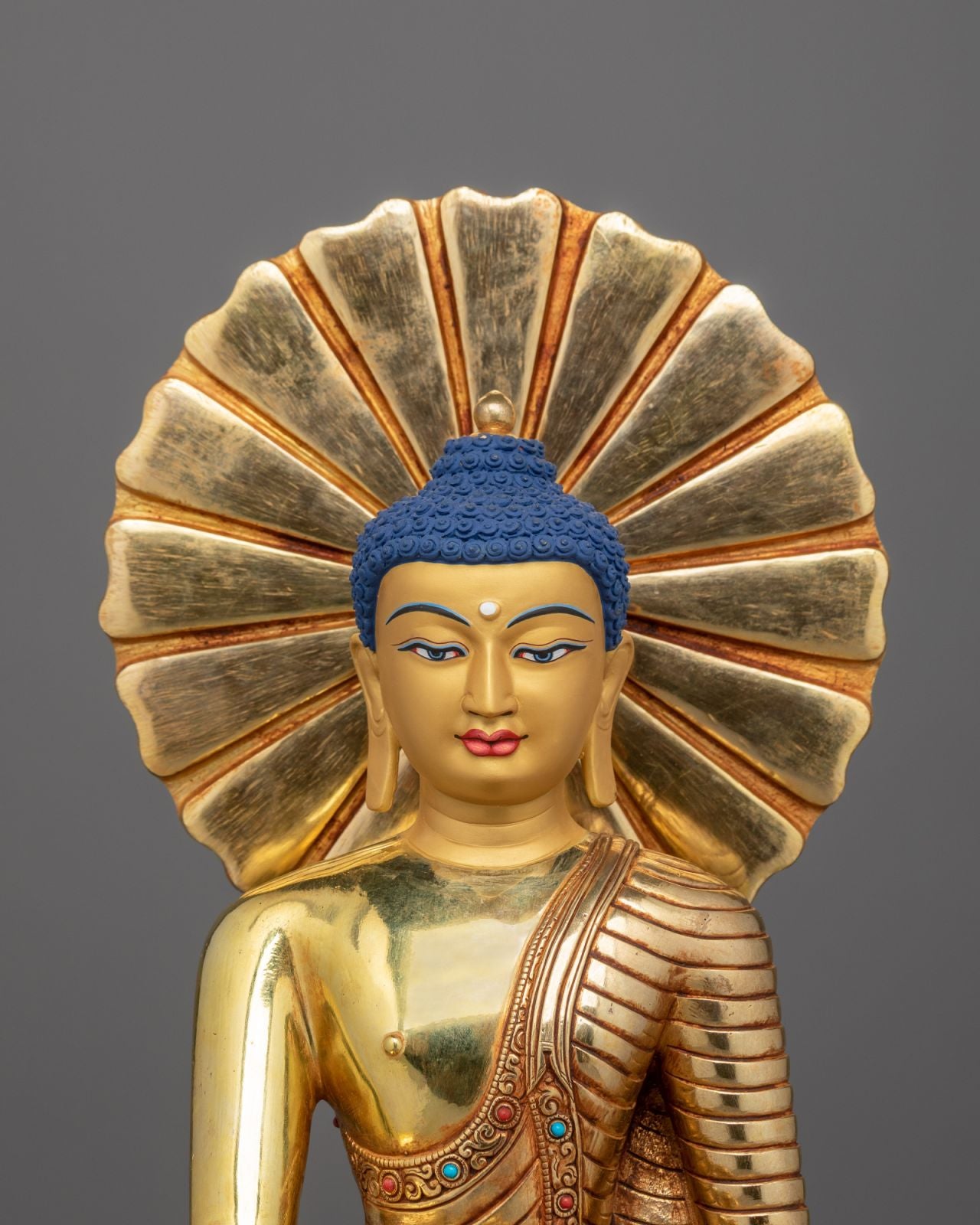 Shakyamuni Buddha Enlightened One Zen Decor | Serene Spiritual Decor and Dharma Gift