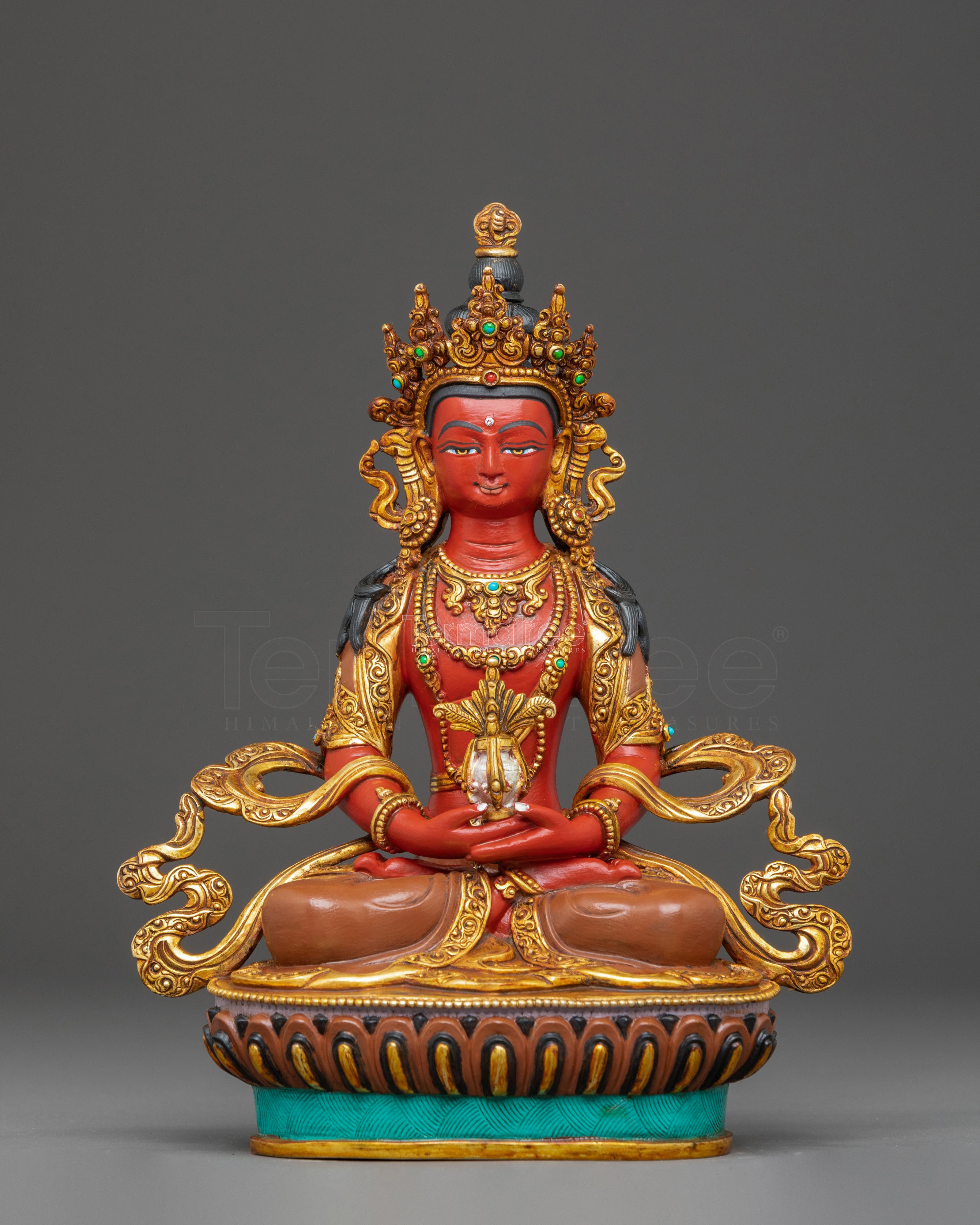 Red Statue of Amitayus