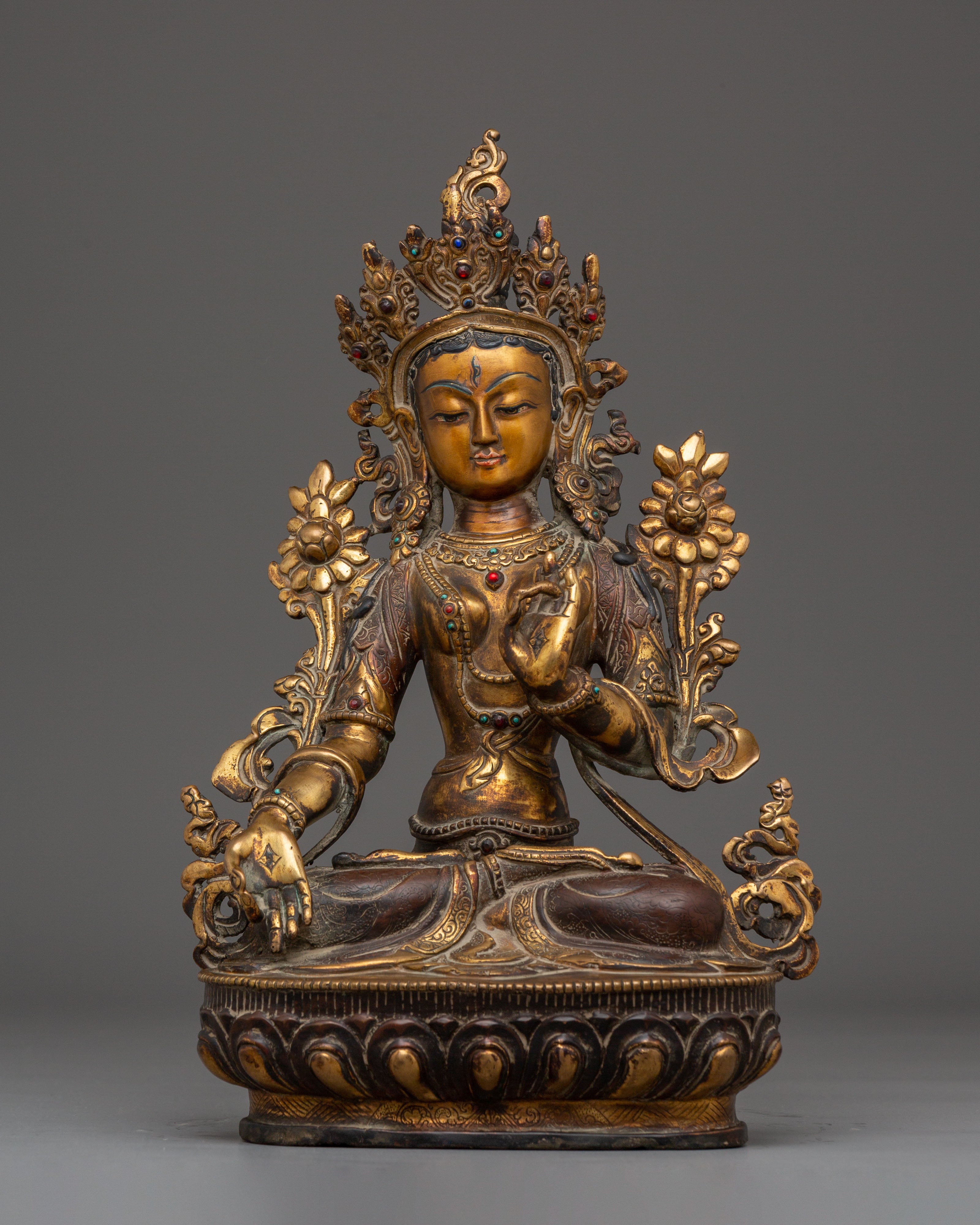 Spiritual Healer White Tara Statue 