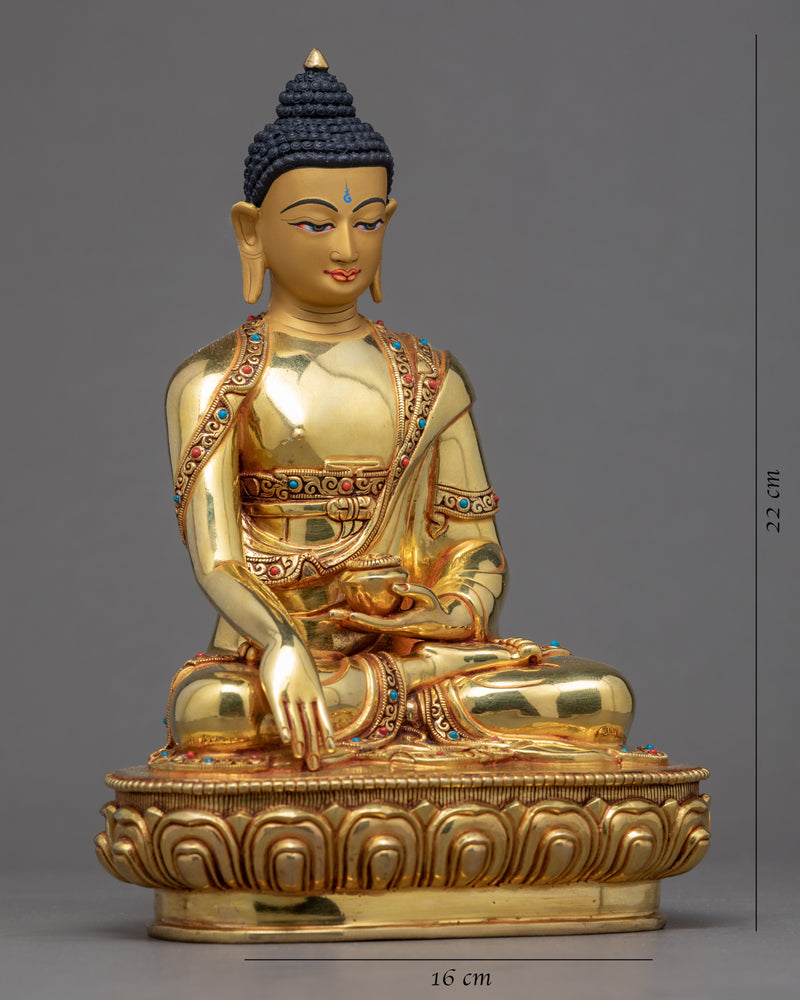 Namo Buddha Shakyamuni Sculpture | Traditional Buddhist Art