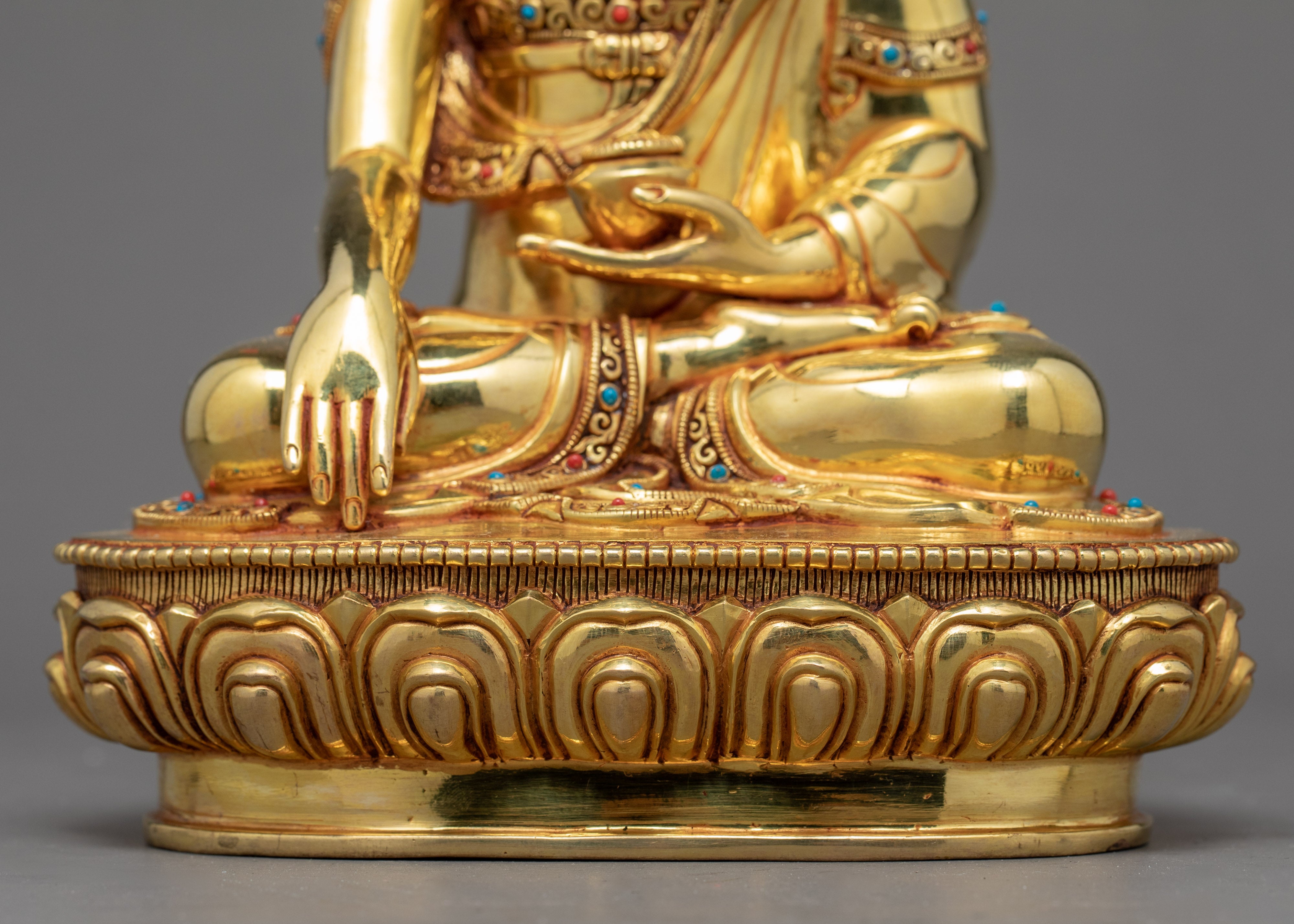 Namo Buddha Shakyamuni Sculpture | Traditional Buddhist Art