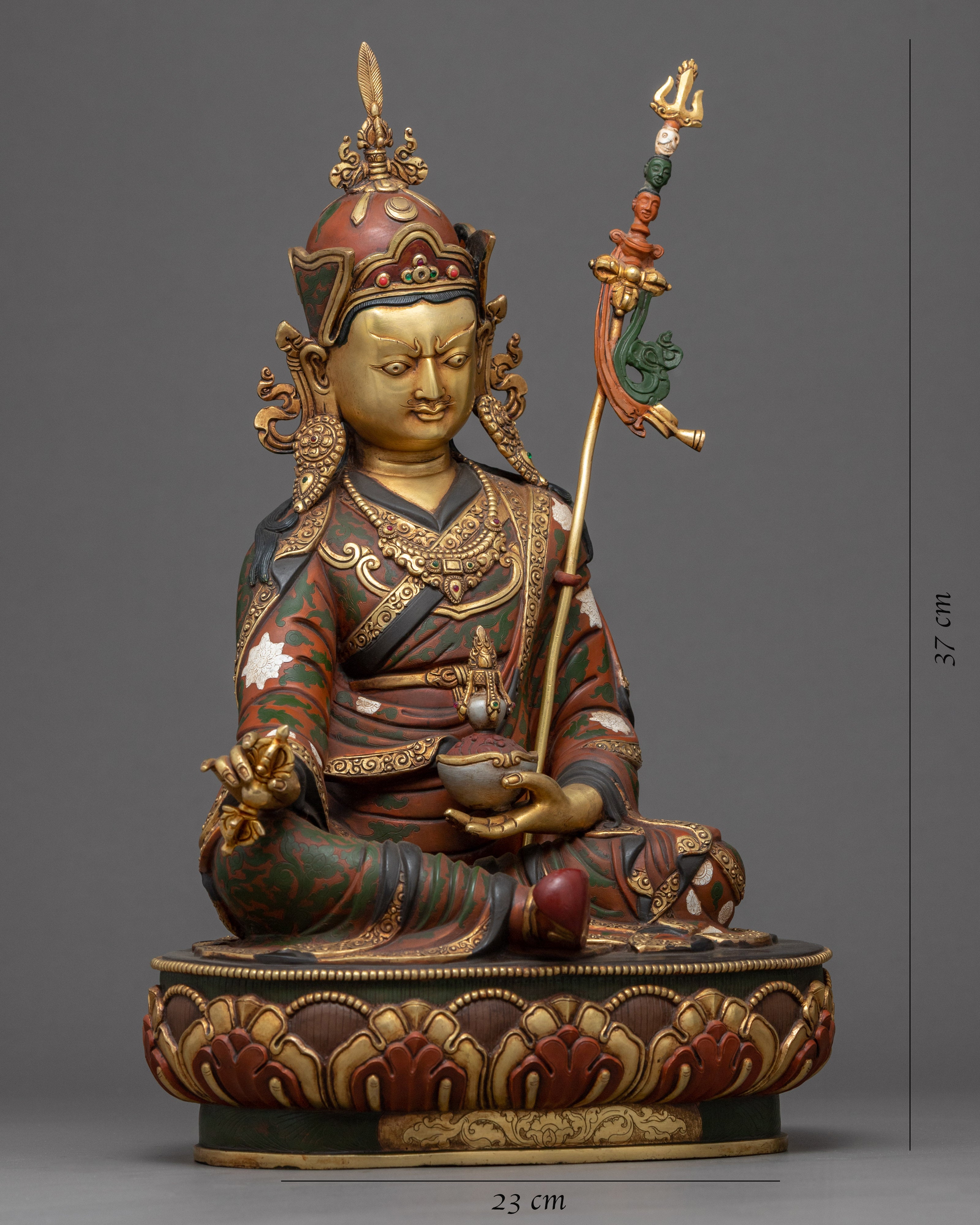 Padmasambhava Statue | Handmade Tibetan Statue