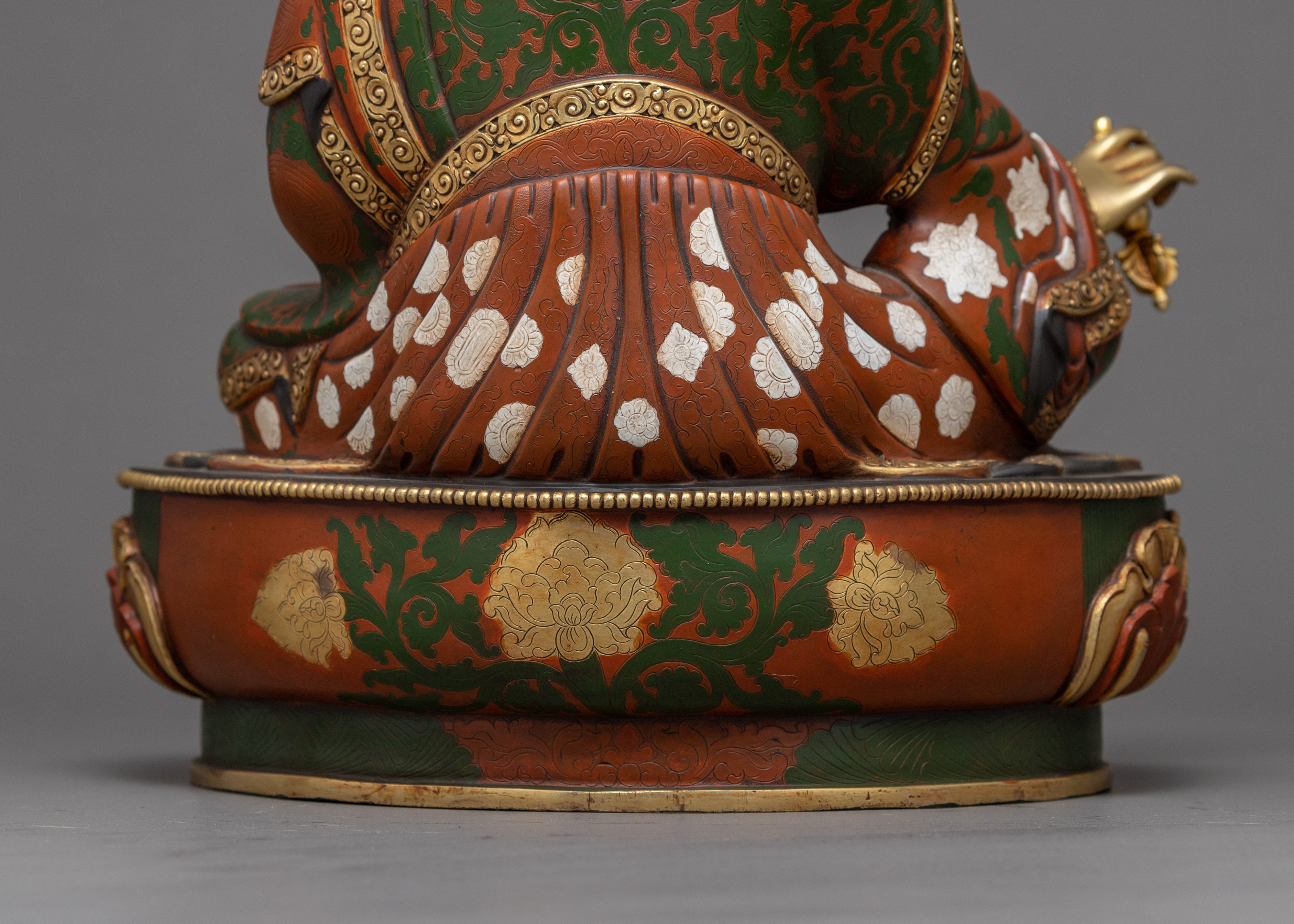 Padmasambhava Statue | Handmade Tibetan Statue