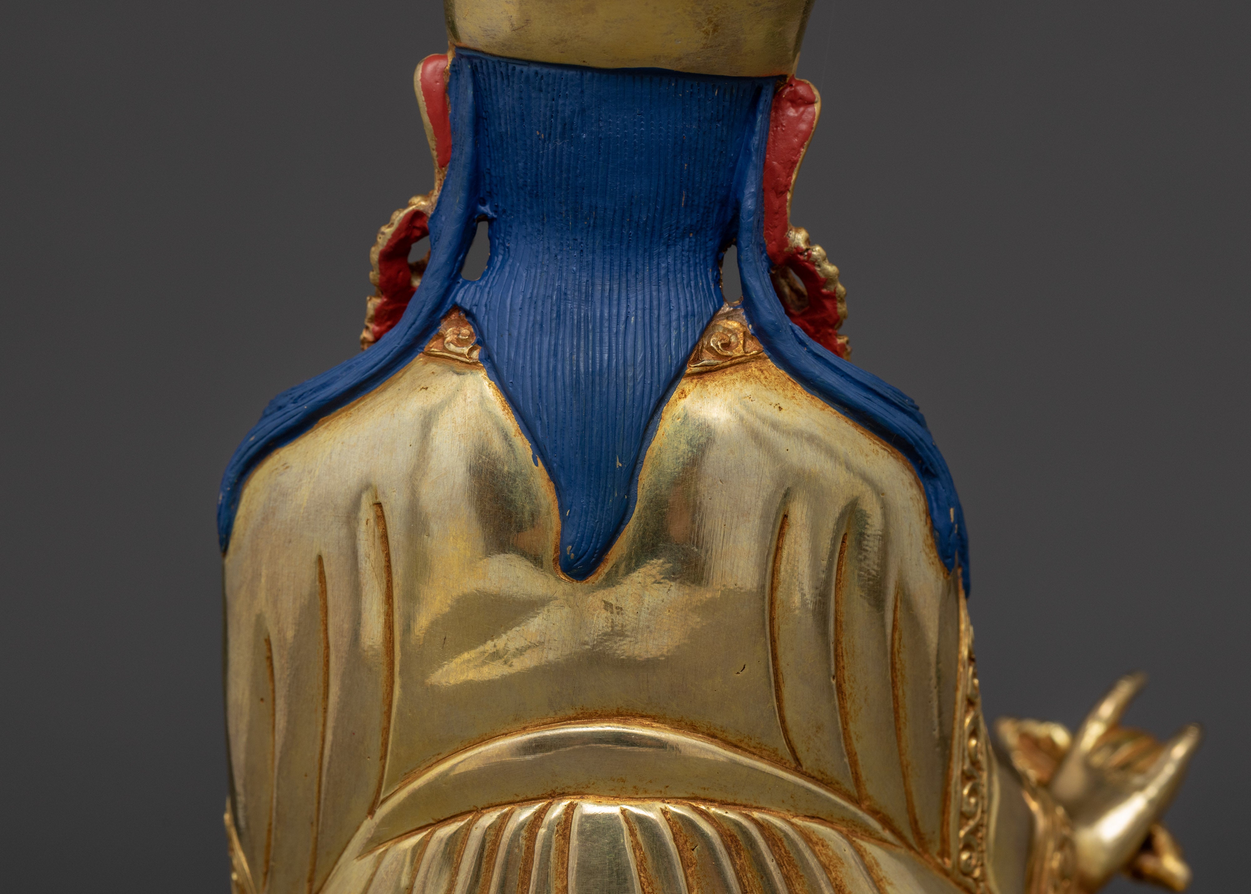 Small Guru Rinpoche Sculpture | Traditional Buddhist Art