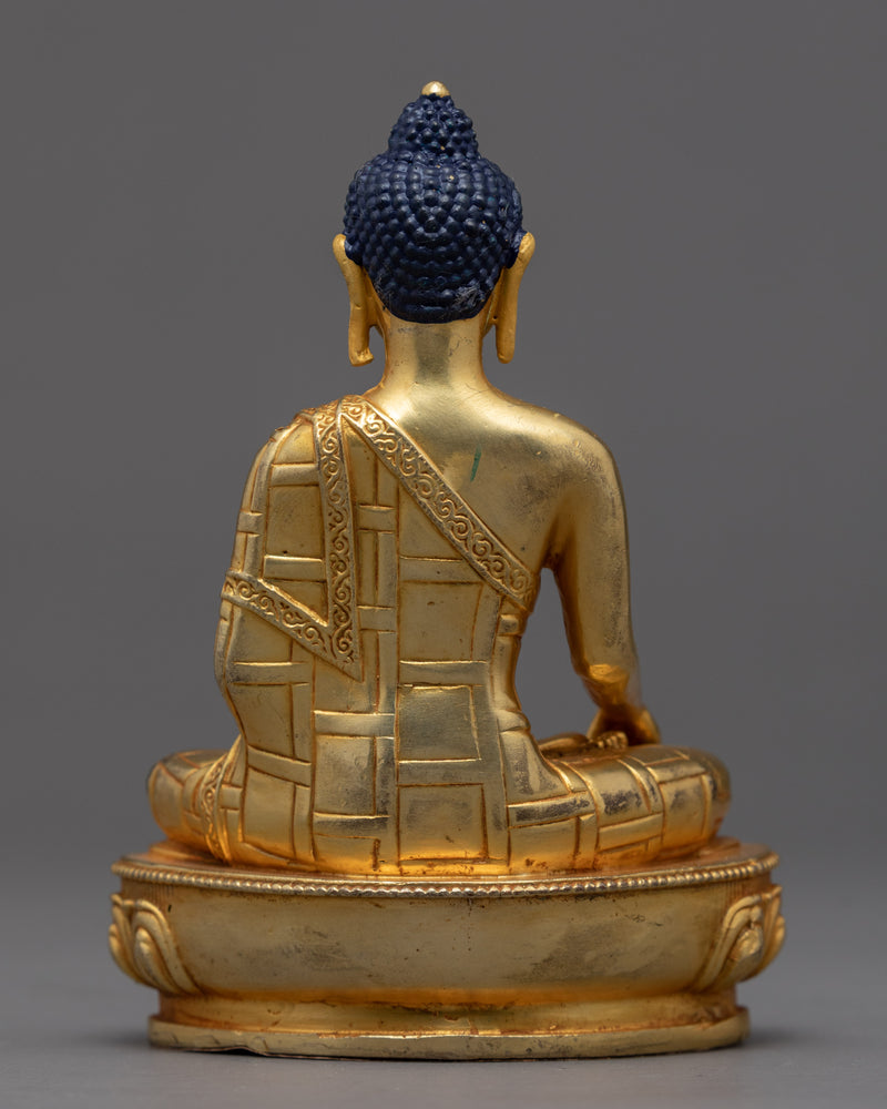 Small Shakyamuni Buddha Art | Traditional Buddhist Statue