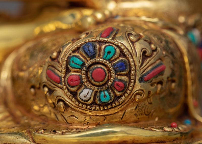 The Shakyamuni Buddha Art | Traditional Himalayan Statue