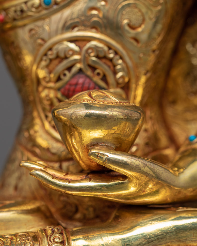 The Buddha Shakyamuni Art | Magnificently Hand Carved Buddhist Statue