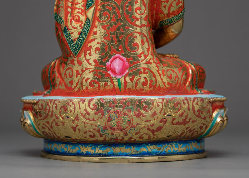 Namo Amitabha Buddha Art | Traditionally Hand Carved Statue
