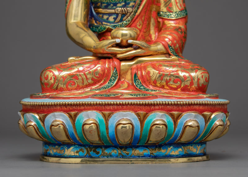 Namo Amitabha Buddha Art | Traditionally Hand Carved Statue