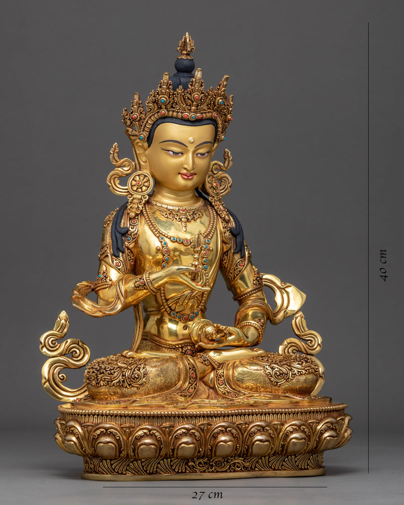 Vajrasattva Sculpture | Finely Hand Carved Buddhist Statue