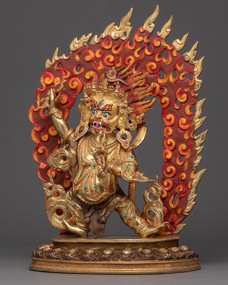 Vajrapani Sculpture | Traditionally Hand Carved Buddhist Art