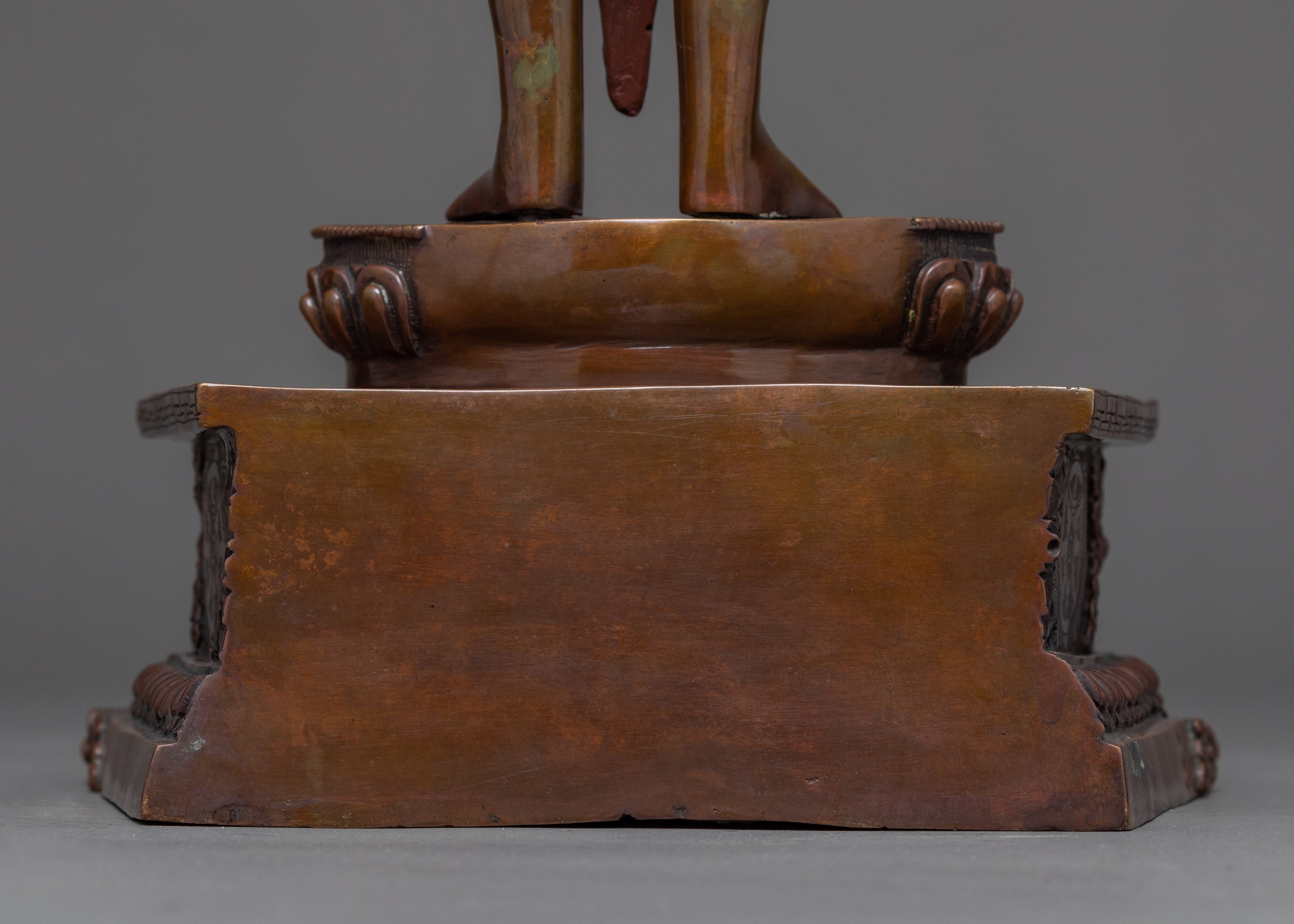 Standing Chenrezig Statue | Traditionally Hand Carved Art