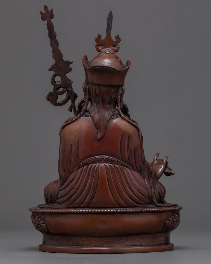 Mini Guru Rinpoche Art | Traditional Himalayan Statue