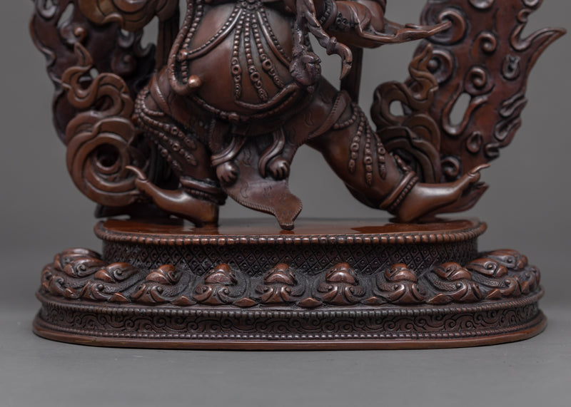 Vajrapani Empowerment Sculpture | Traditional Hand Crafted Art