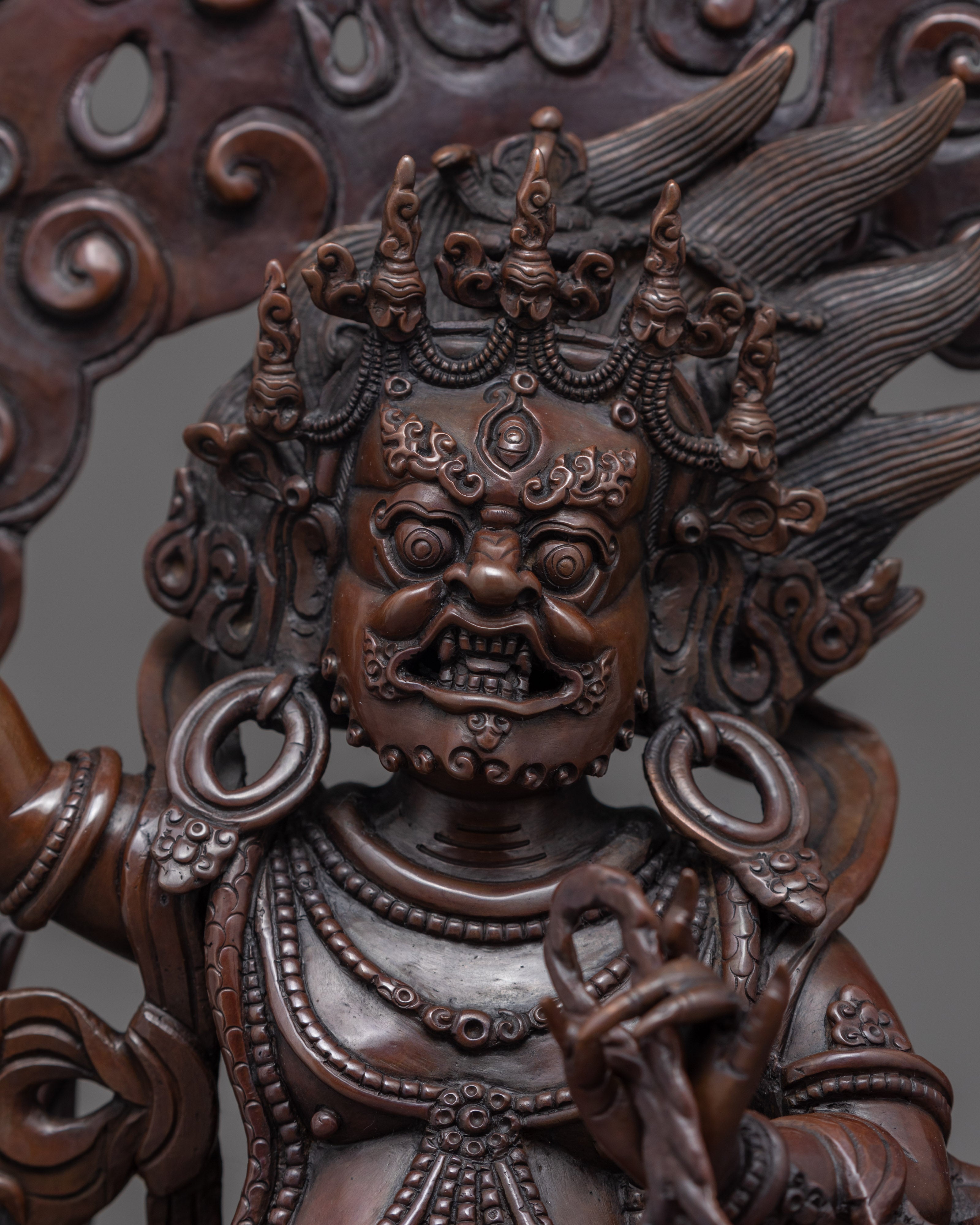 Vajrapani Empowerment Sculpture | Traditional Hand Crafted Art