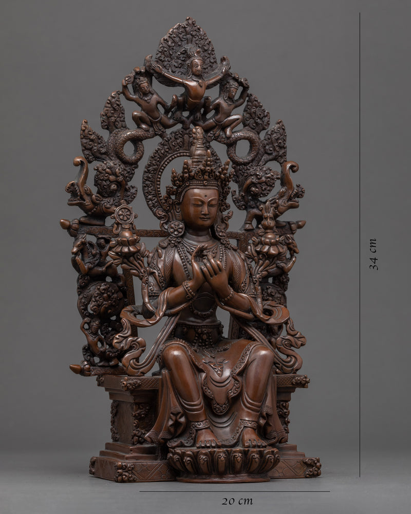 The Buddha Maitreya Statue | Traditionally Crafted Himalayan Art