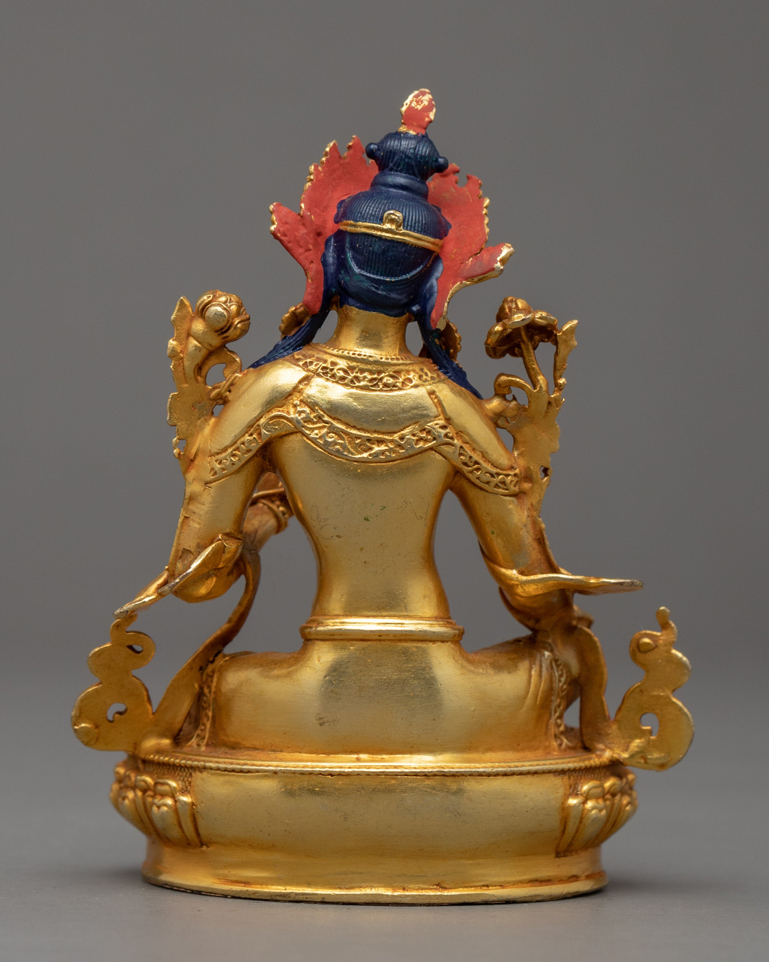 Mother Green Tara Sculpture | Traditional Himalayan Art