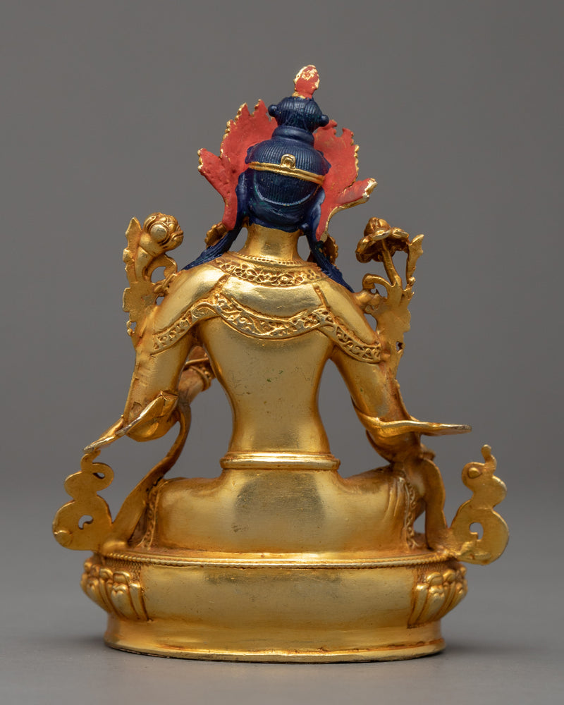 Mother Green Tara Sculpture | Traditional Himalayan Art